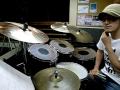 ★ドラムレッスン★8ビート 手足バラバラパターン 8th note independent phrase drum lesson