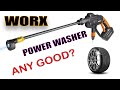 WORX 20V Hydroshot Cordless Pressure Washer WG620 5 Portable Power Cleaner