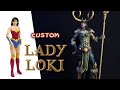 Custom Lady Loki comic version base Wonder Woman| Sculpture timelapse | Escultura Lady Loki