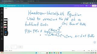 General Chemistry 2 Lecture 4-8 Buffers