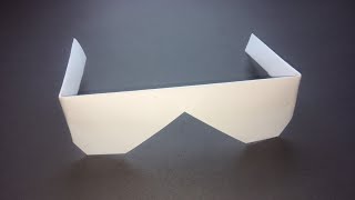 Kağıttan Gözlük Yapımı