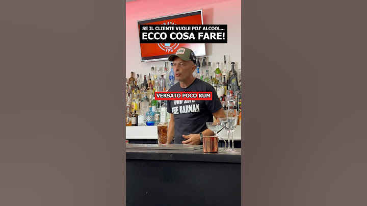 COSA FARE SE CHIEDONO PIÙ ALCOOL. #barman #drink #cocktail #barmanacademy