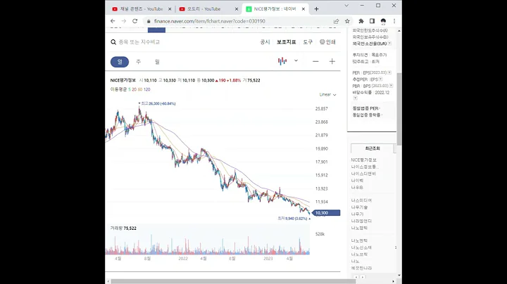 030190NICE평가정보 주가 전망 및 차트 분석
