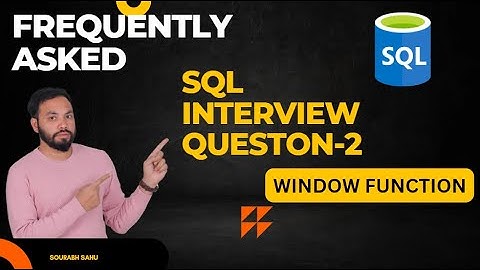 SQL Interview : Find odd rows/ even rows from a table?