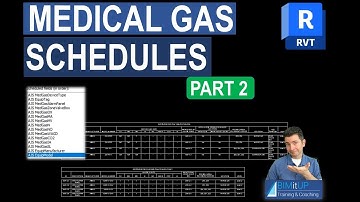 How to Schedule MedGas Families in Revit Part 2 (ZVB)