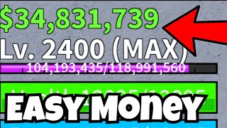 FASTEST Ways To Get Money In Blox Fruits! ( Auto Farm Money