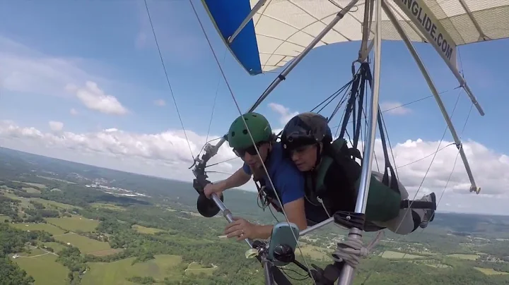 Aileen Vazquez Tandem Hang Gliding at LMFP