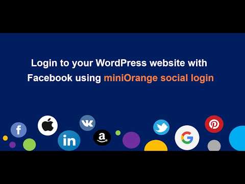 WordPress: Social Login | How to Setup Custom Facebook App in miniOrange Social Login plugin?