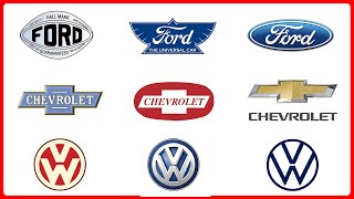 Most Popular CAR BRANDS Logo Evolution