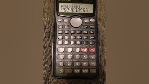 Complex Number - Casio 991MS