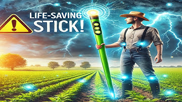 🏆 Inspire Award Project | A Real-Life Problem Solving Idea for Farmers | Life-Saving Stick 🚜 #diy