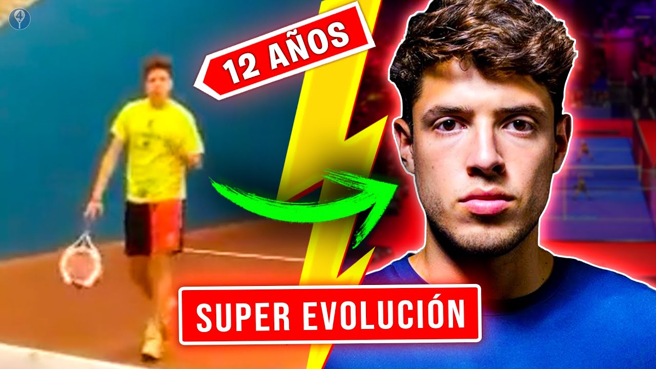 ASÍ JUGABA AGUSTÍN TAPIA CON 12 AÑOS *INCREÍBLE NIVEL WORLD PADEL TOUR* - el4Set