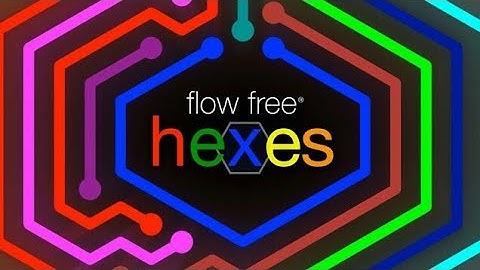Flow Free Hexes Game Play 7×7 Level 71 walkthrough android and iOS