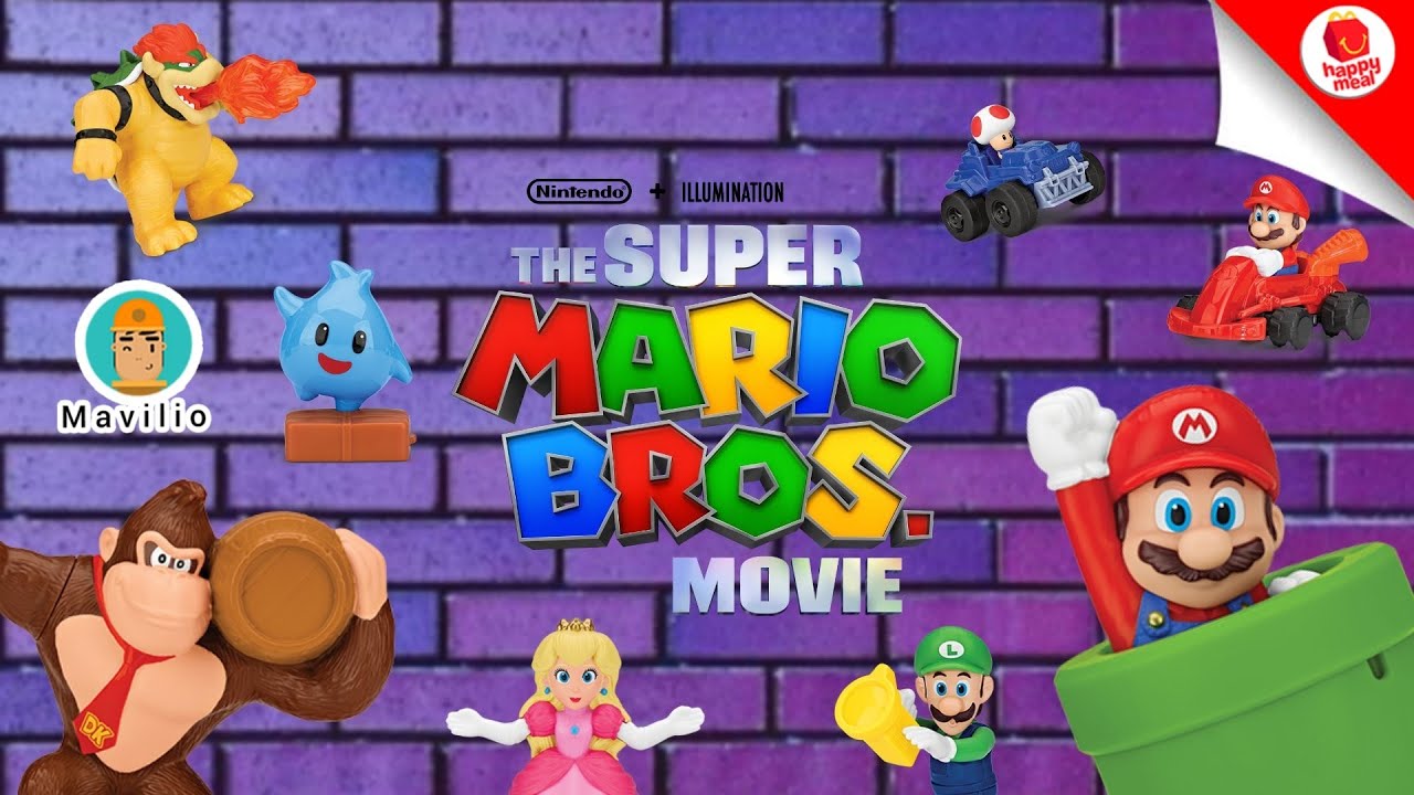 Nintendo Super Mario bros. Movie fire breathing Bowser McDonald's