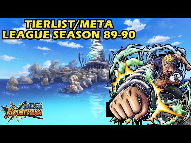 One Piece Bounty Rush Tier list season 90 - All Character included 