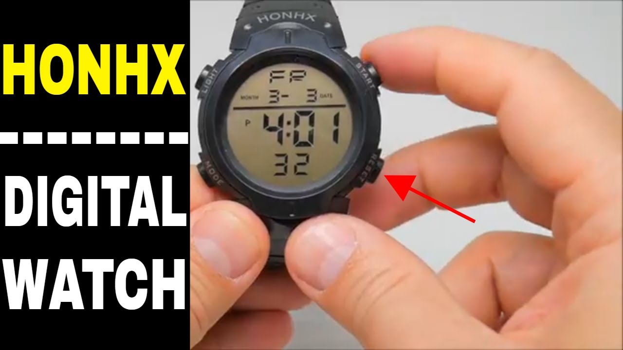 HONHX Luxury Mens Digital LED Watch Date Sport Men Outdoor Electronic Watch  - Walmart.com