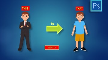 How to create a boy character in photoshop part-2  | Cartoon character creation for stories