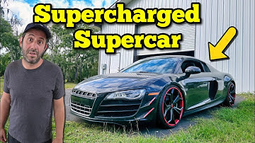 I Bought an "As-Is" Audi R8 V10 at Auction Hiding a $60,000 Supercharger Kit