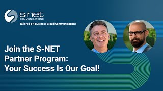 S-NET Partner Program | Introduction & Welcome (No Music)