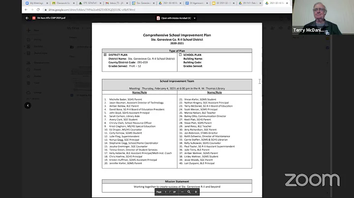 Feb. 16, 2021 Board of Education Regular Meeting