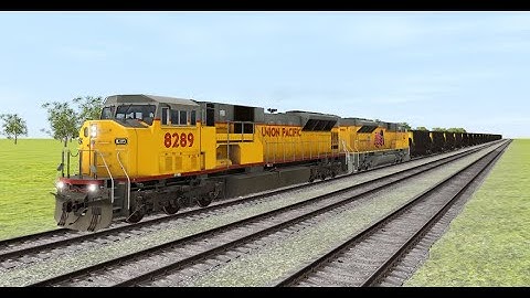 Trainz 2019 UP 2-3-1 Coal Train