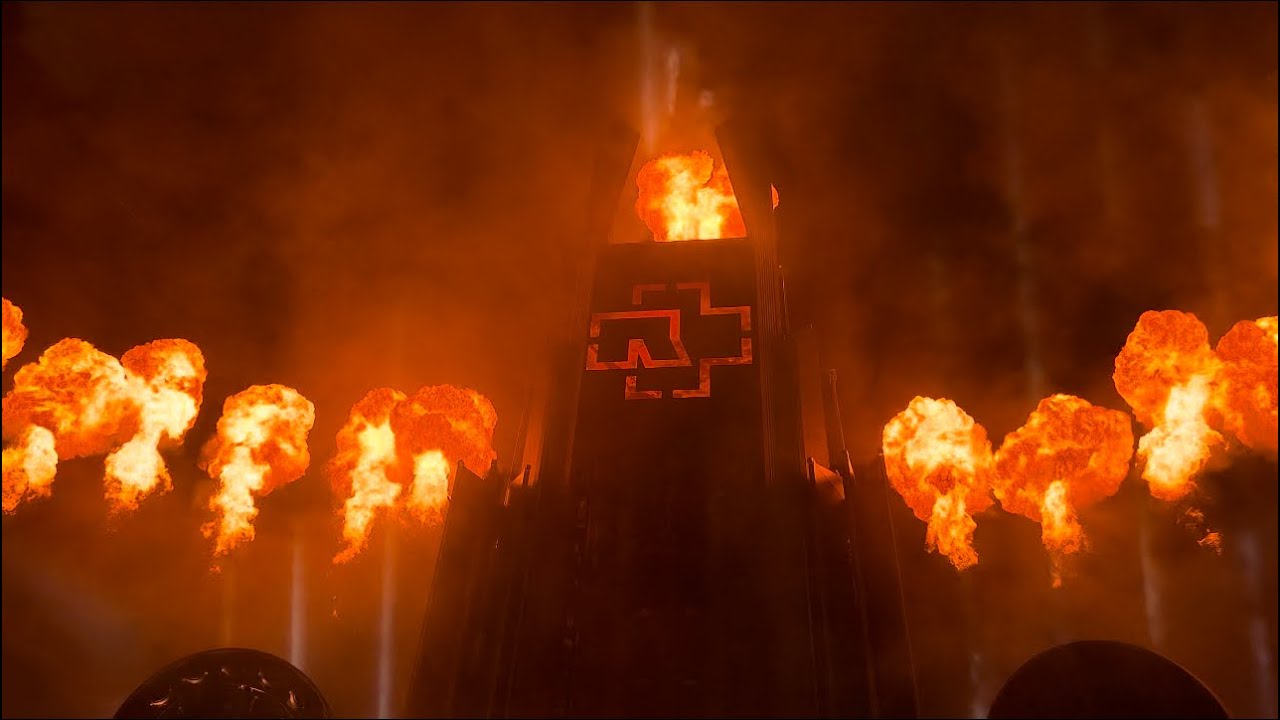 RAMMSTEIN - SONNE ( LIVE from US BANK STADIUM Minneapolis, MN Aug 27 2022 ) FEUER ZONE VIEW