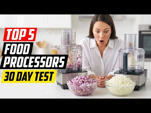 5 Food Processors Put Head to Head Here's the Best One