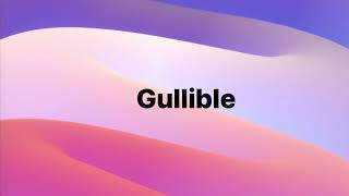 Gullible : #Words #Meanings #english #learnenglish #YoutubeVideo #Gullible