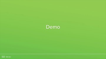 Cisco Meraki Webinar: Introduction to cloud-managed wireless
