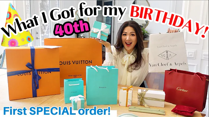 WHAT I GOT FOR MY 40th BIRTHDAY | FIRST SPECIAL OR...