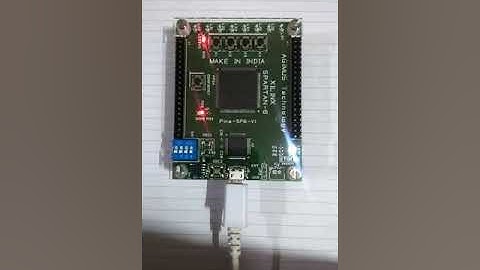 Agimus Technologies Private Limited Intenrship Program: VLSI Design Using Agimus Pine Xilinx Spartan