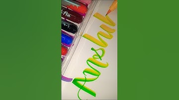 Anshika#👍#viralvideo #calligraphy #handwriting 👍 #song #love #calligrphylearning #music #hindisong