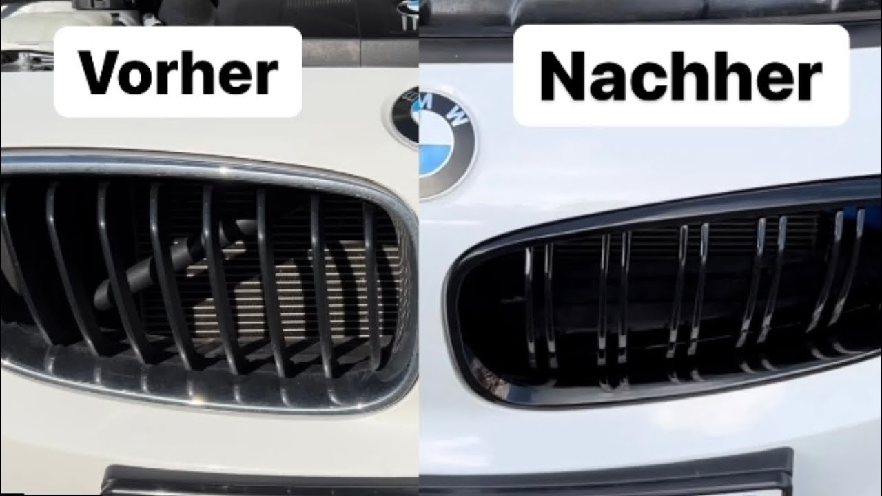 BMW F34 Nieren / Kühlergrill wechseln 