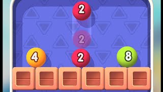 Bubble Buster 2048 - All levels 1-6 Max Gameplay (Android, iOS) Puzzle Game! Walkthrough Part 1 screenshot 5