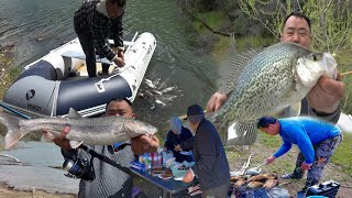 Fishing Crappie & Pikeminnow at Indian Valley Reservoir 2024/Yos have dej nuv ntses lom zem heev