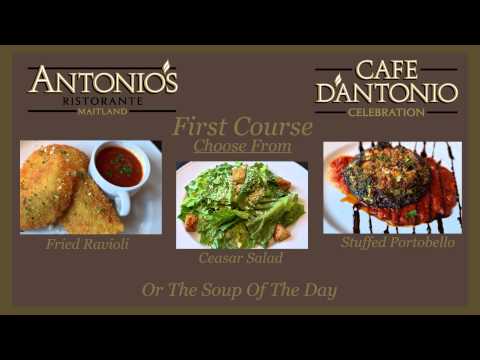 Antonio's Summer Menu III