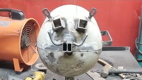HOW TO MAKE A PROPANE TANK GRILL PT:3