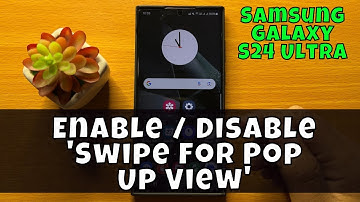 How To Enable / Disable 