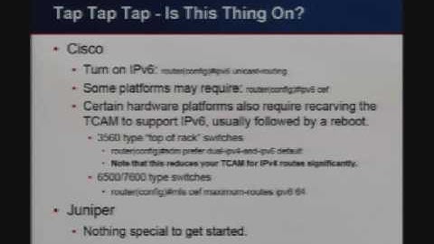 Tutorial: Deploy a Production IPv6 Network in 30 Minutes or less (or it
