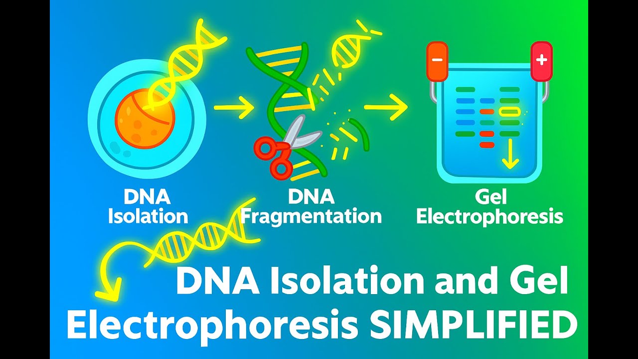 Isolation Fragmentation DNA Isolation, Fragmentation & Gel Electrophoresis | NEET Class 12 ...