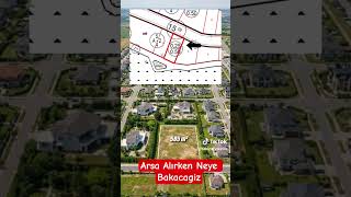 İmar Planı İmar durumu Çekme mesafeleri Arsa Alırken Neye dikkat etmeliyiz #arsa #satilikarsa #imar