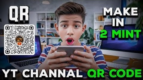 How to create yt qr code in just 2 min
