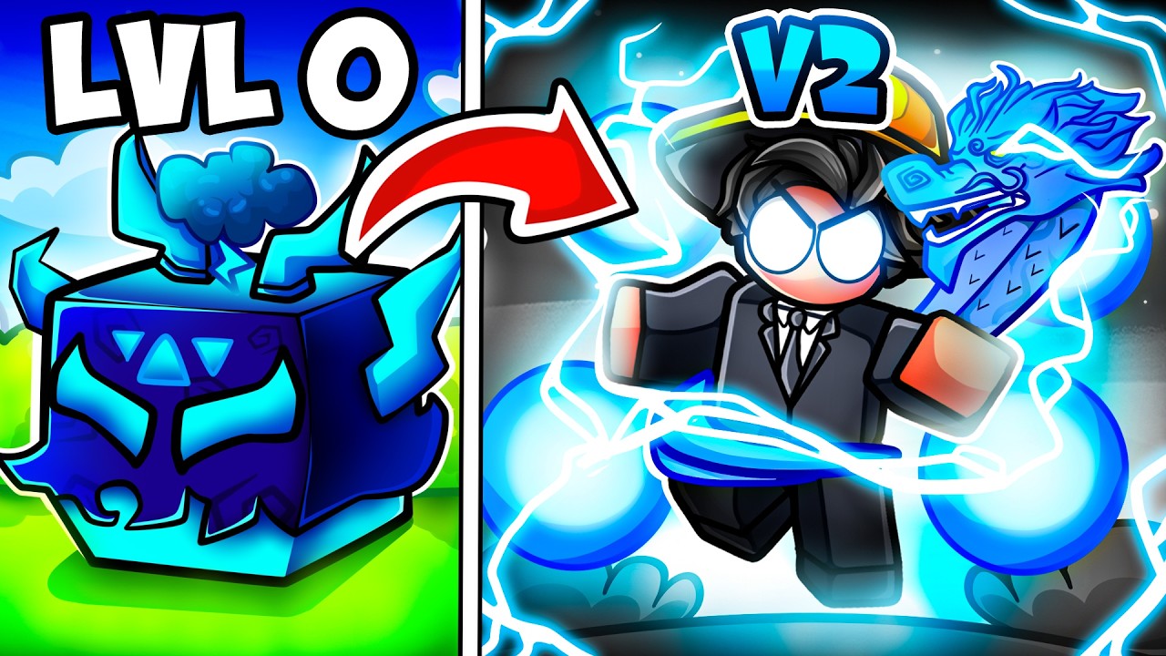 Desperté la Nueva Fruta *LIGHTNING* al NIVEL MÁXIMO en BLOX FRUITS!