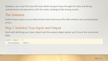 How to Get Values in Object Using a Loop Index in JavaScript