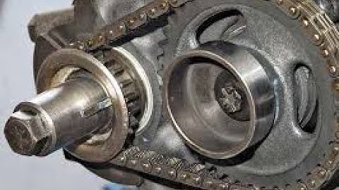 How to install timing chain on 289/302 small block ford