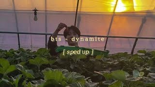 bts // dynamite [sped up] ༊*·˚ Resimi