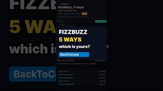5 ways to write FizzBuzz in JavaScript