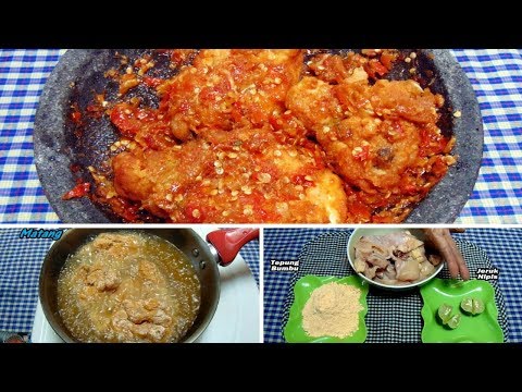 resep-&-cara-membuat-ayam-geprek-paling-simpel-super-pedas