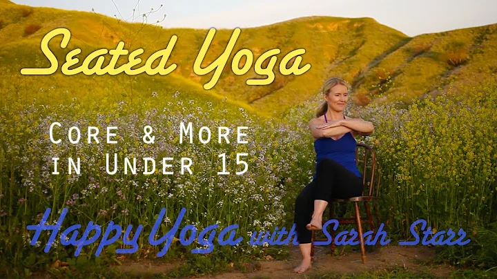 Seated Chair Yoga | Core & More in Under 15 Min.