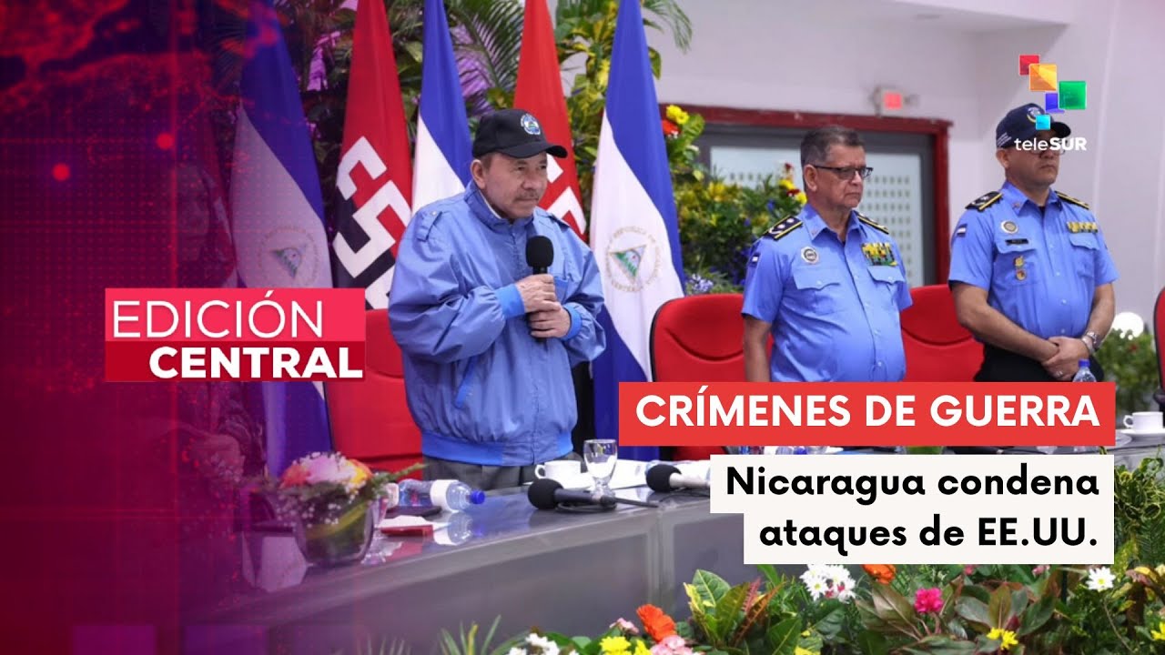 Copresidente Daniel Ortega compara agresión con crímenes históricos de EE.UU.